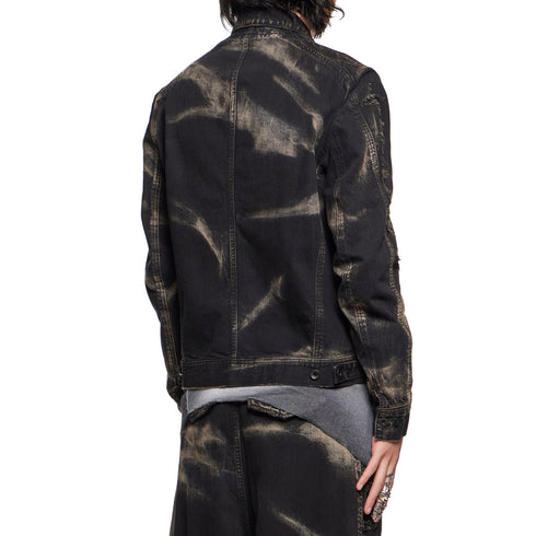 JULIUS 867BLM2-D Black / Breach Denim Jacket